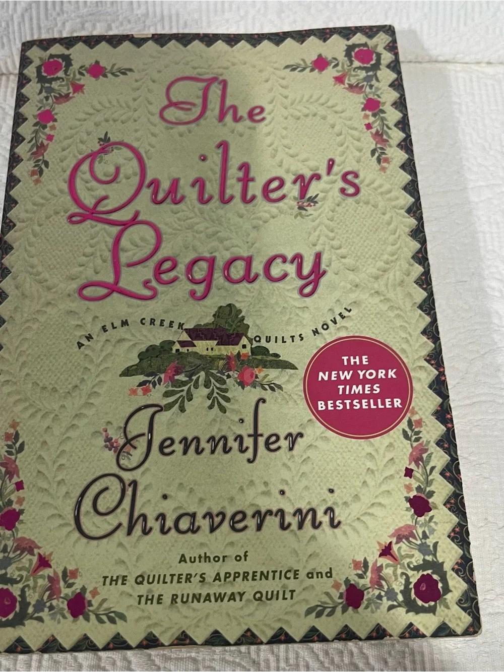 Elm Creek Quilter’s Series Books (3) by Jennifer Chiaverini - #5,6,7 in series